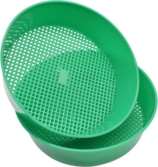 Tuinzeef - Zandzeef - Compostzeef - Aardezeef – 2 Stuks van Mijn Tuinartikel