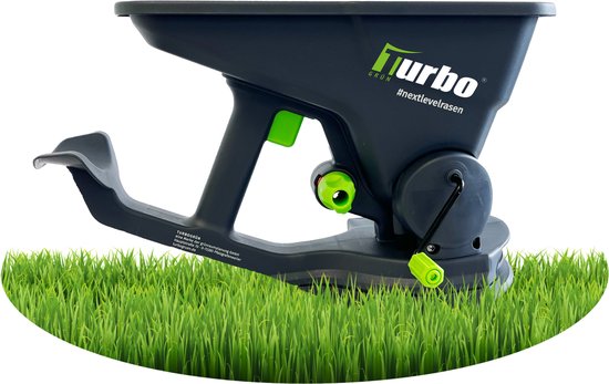 turbogrün Handstrooier - Strooier - Voor meststof en graszaad - Geschikt voor alle granulaten - Zeer gelijkmatig strooibeeld