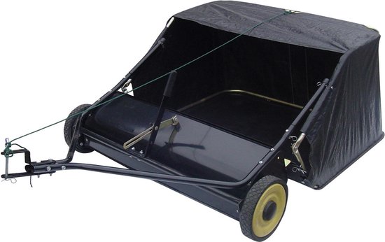 Turfmaster Getrokken Veegmachine SW420LT - 106 cm werkbreedte - 368L opvangbak van Merkloos	