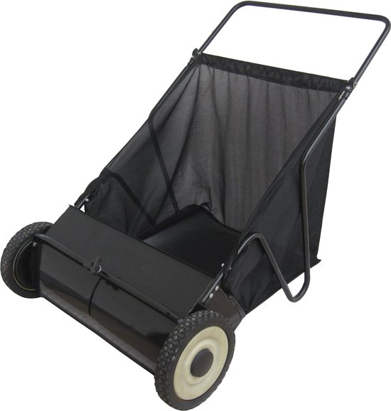 Turfmaster Veegmachine met Opraapborstel duw | 1200 m² | 66 cm | 190 Liter van Turfmaster