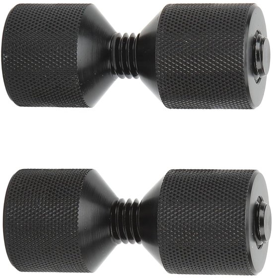 Twee Gat Pins Set - 2 Stuks Aluminium - 2 Gaten Pijp Flens Uitlijners - Aansluiting Pin Set - Flens Uitlijning Pin voor Auto - Schip - Grote Machines van Merkloos	