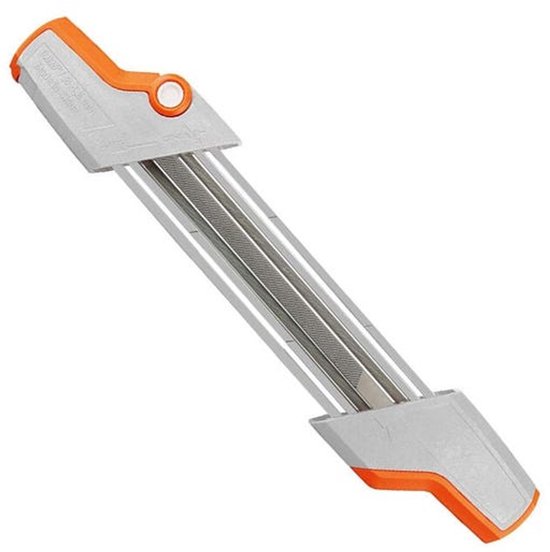 Twee-in-één vijlhouder Geschikt voor kettingzaagkettingen van 3/8 inch P Ø 4,0 mm. van Merkloos	