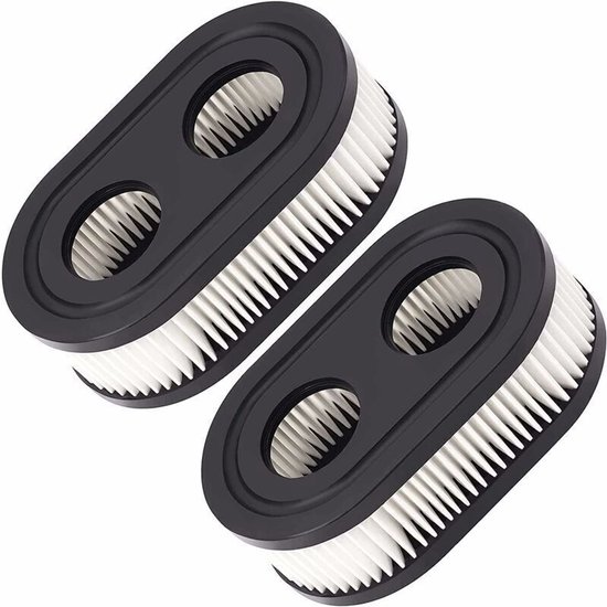 Tweedelige luchtfilterset geschikt voor grasmaaiers, 593260 798452 334404, geschikt voor motoren uit de 550E, 500EX, 550EX 625 en 575EX series. Accessoires geschikt voor grasmaaiers.