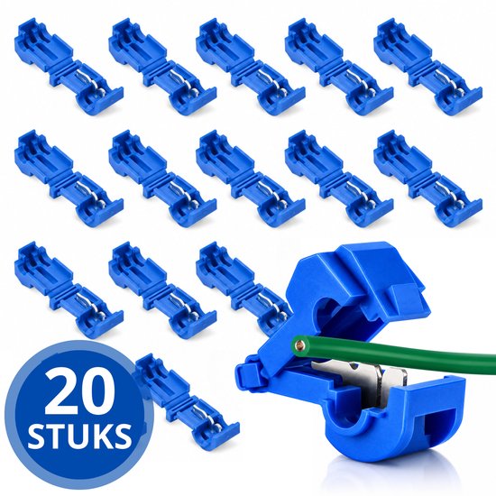 Twenty4seven® Aansluitklemmen voor Robotmaaier - 20 Stuks - Kabelklemmen & Kabelverbinder - Geschikt Voor Husqvarna Gardena & Robot Maaiers