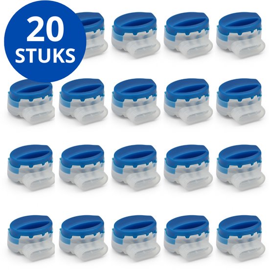 Twenty4seven® Gel connector - 20 Stuks - Kabelverbinder perimeterdraad Waterdicht - draadverbinder Robotmaaier - Geschikt voor Gardena Husqvarna en alle robot Maaiers van Twenty4seven