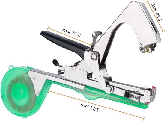 Tying Pliers for Plants - Vinearies Tomatoes Cucumbers - Agriculture Garden Binding Machine with Staples and Rolls van Ty
