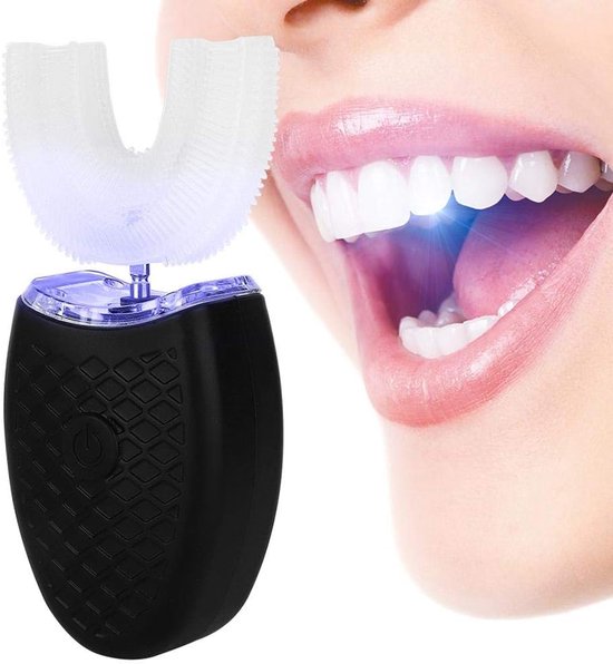 U Shaped Toothbrush - Automatische Ultrasonische Tandenborstel - Elektrische Tandenborstel voor Volwassenen - Automatische Reinigingsmodus - Mondverzorging Hulpmiddelen van Merkloos	