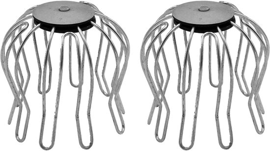 Ubbink - Bladvanger regenpijp d8h8cm 2st van Merkloos	