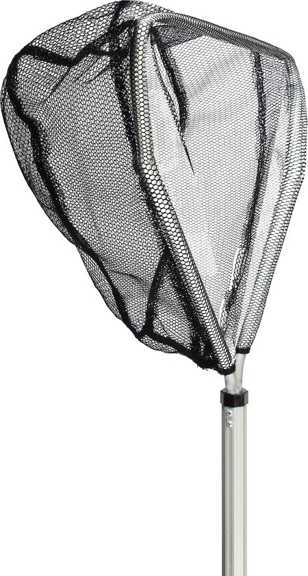 Ubbink - Powernet driehoek groot grofmazig 38x35x35cm met telescoopsteel 113-180cm van Ubbink