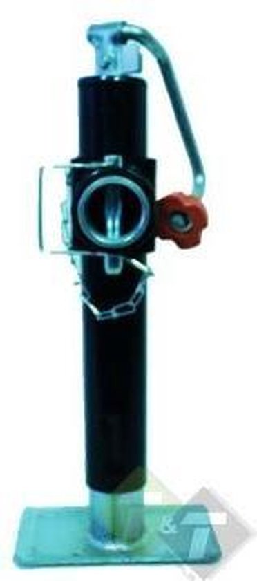 Uitdraaipoot aanlasbaar - afstelpoot - aanhangerpoot - afzetsteun - opdraaisteun van Winterhoff