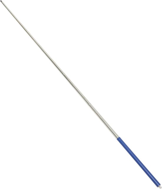 Uitschuifbare Aanwijzer - Lesstok Pointer - Presenteren Lesgeven - Roestvrij Staal - 88cm Uitschuifbaar - Blauw