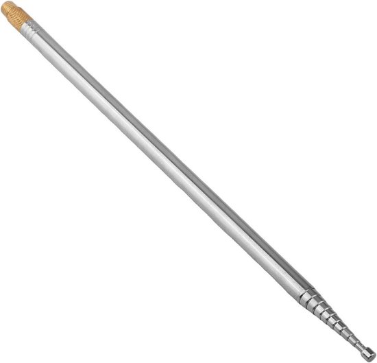 Uitschuifbare Kortegolf Zweepantenne 2.5M RVS Telescopische HF Antenne
