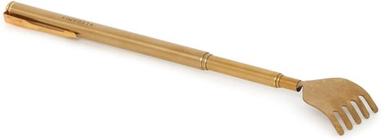 Uitschuifbare Rugkrabber Telescopisch - Verstelbare Metalen Krabber van Merkloos	