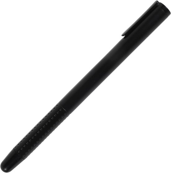 Uittrekbare Aanwijsstok - Telescopische Pointer - Lesgeven Presenteren - Roestvrij Staal - 17.7 cm - Zwart
