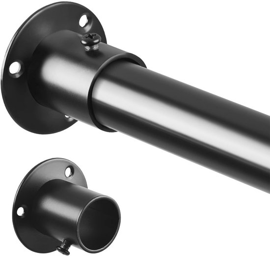 Uittrekbare Kaststang 70-163 cm - Telescoopstang voor Kledingkast - Diameter 25 mm van Merkloos	