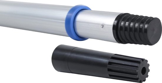 Uittrekbare Telescoopstang 4 Meter met Verstelbare Hoekbezem voor Effectieve Reiniging van Merkloos	