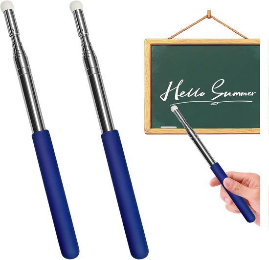 Uittrekbare Wijsstok Telescopisch 120 cm voor Presentaties van Merkloos	