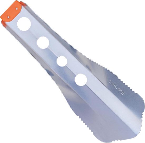 Ultralichte schep voor kamperen of wandelen - 135 g - Oranje van $