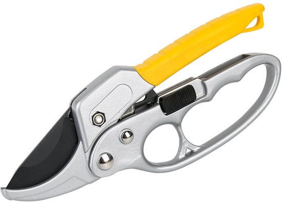 Ultrascherpe snoeischaar - Snijdt 3x gemakkelijker, moeiteloos, zware snoeischaar, tuingereedschap voor de echte tuinliefhebber, tuinschaar voor mannen en vrouwen van Merkloos	