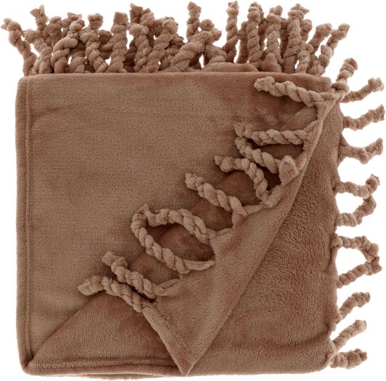 Unique Living - Plaid Lieke 130x160cm Coconut van Unique Living