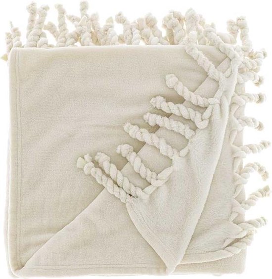 Unique Living - Plaid Lieke 130x160cm Ivory van Unique Living