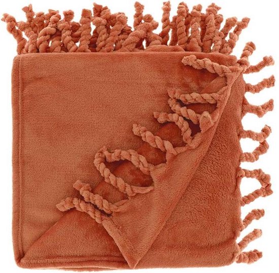 Unique Living - Plaid Lieke 130x160cm Terra van Unique Living