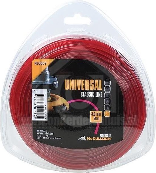 Universal Draad Nylon draad Grastrimmers 7391736014892 van McCulloch