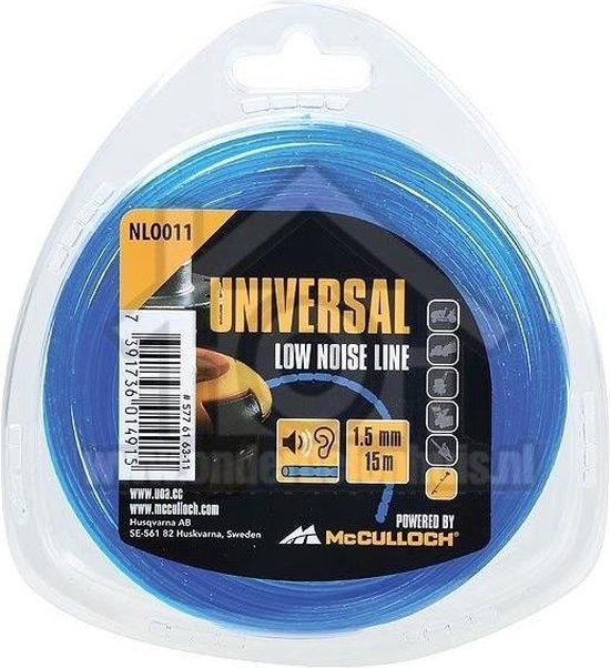 Universal Draad Nylon draad Grastrimmers - Ø 1.5 mm - 15 mtr van VONROC