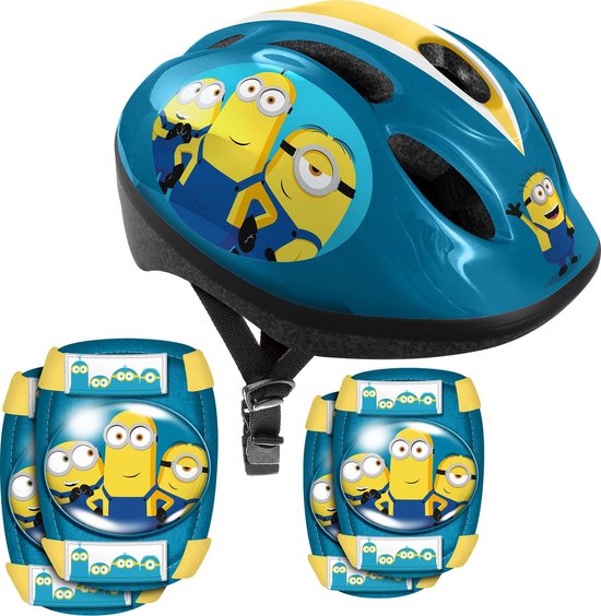 Universal Helm Minions 2 Junior Eps/abs Blauw 5-delig Mt Xs/s van Universal