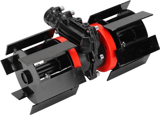 Universal Precision 9 Teeth Cultivator Tool Wheel - Lawnmower Accessory for Weed Trimming and Soil Loosening van Merkloos	