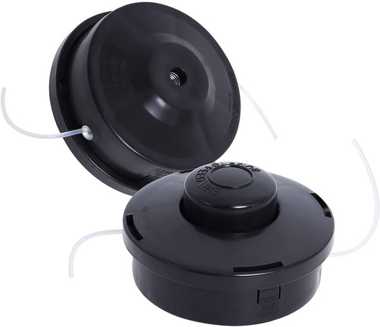 Universele benzine bosmaaier spoelkop compatibel met elektrische bosmaaier (2 stuks) van Merkloos	