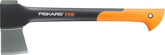 Universele bijl 44 cm - meerkleurig - oud model voor houthak en tuinwerk van Fiskars