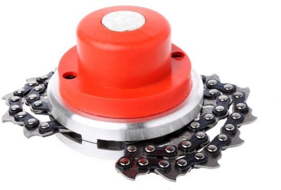 Universele grasmaaierketting - 1/2-delige maaigeleider - bosmaaier voor ketting - kettingzaagblad van Merkloos	