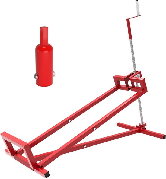 Universele Hefbok voor Zitmaaiers en Tuintractoren tot 400 kg met 35° Hellingshoek van Merkloos	