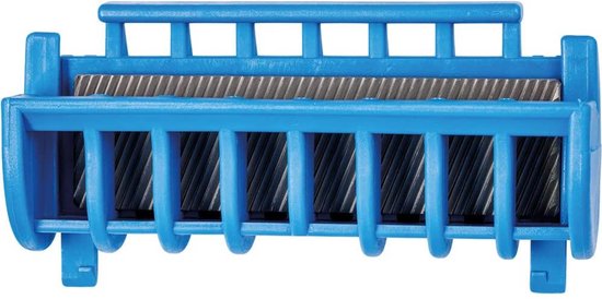 Universele Randvijl - Geleiderail Vijl - Motorzaag Onderhoud - Speciale Kunststof Houder - 130 mm - blauw