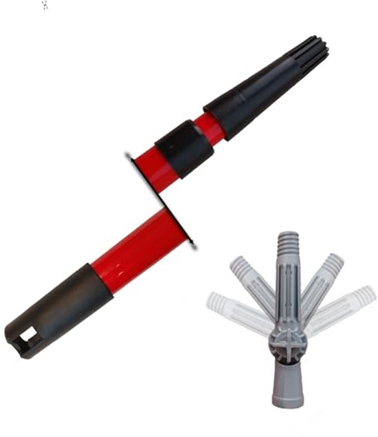 Universele Telescoopstang 4 Meter - Verstelbare Stang voor Verfrollers, Spinmachines en Reiniging van Moogy