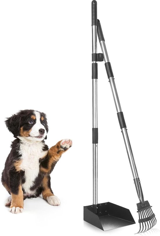 Unyqoos® Handige en pooper scooper set voor elke hond en ondergrond van Merkloos	