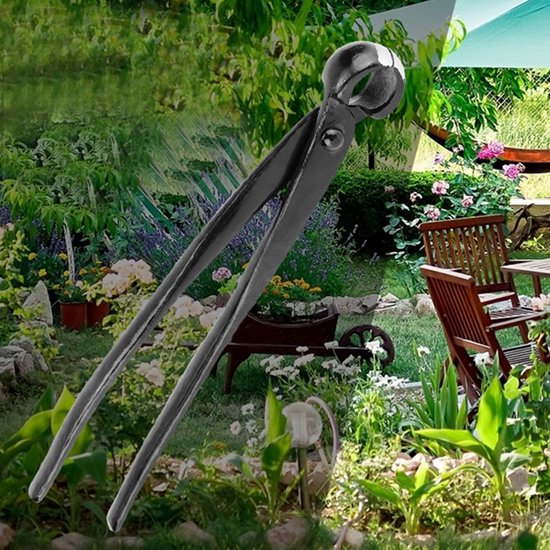Unyqoos® Professionele concave bonsai schaar voor nauwkeurig tuinonderhoud