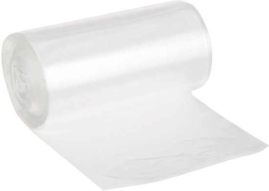 Unyqoos® Transparante afvalzakken 35 liter voor pedaalemmers en prullenbakken van Unyqoos