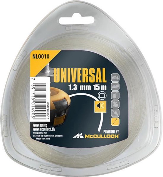 UOA Nylon draad NLO010 1,3 mm x 15 meter van UOA
