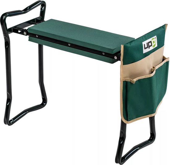 UPP knielstoel - met opbergtas - inklapbaar - Groen van UPP