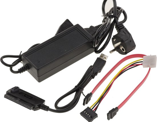 USB-converter voor IDE en SATA harde schijven en optische stations van Ewent