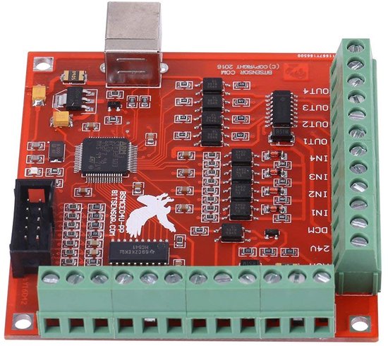 USB MACH3-kaart - Keenso - Bewegingsbesturing - CNC-gravure - 4-assige controller van Merkloos	