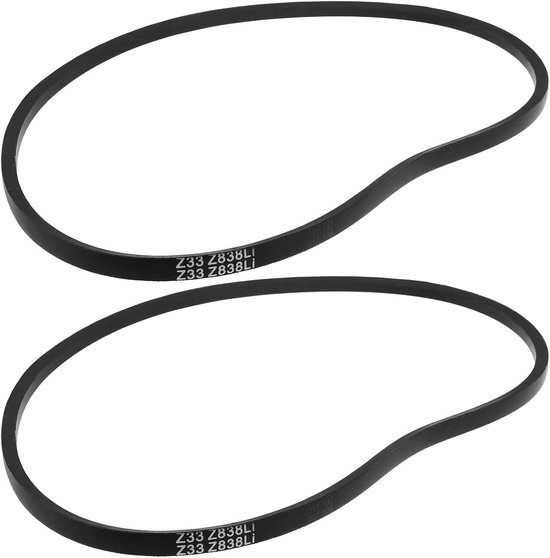 V-riem - Aandrijfriem - Grasmaaier Onderhoud - Versterkte Vezels - 840 mm Binnenomtrek - Zwart