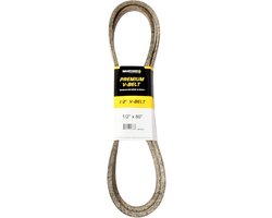 V-riem aandrijving - Aandrijfriem Versterkt - Grasmaaier Onderhoud - Kevlar Versterking - 1/2" x 80" 2030mm - Beige