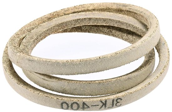 V-riem Gazonmaaier - Dekband - Onderhoud Gazon - Aramidevezel Materiaal - 3/8" x 40" - Grijs