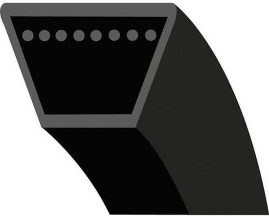 V-riem Zitmaaier - Transmissieriem - Grasmaaier Onderhoud - Aramid Serie - 170180 mm Buitenkant - Zwart