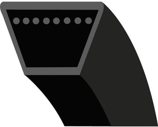 V-snaar - Riem Grasmaaier - Grasmaaier Onderhoud - Trapezium Vorm - 748 mm Buitenlengte - Zwart