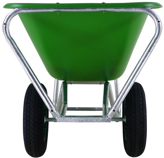 Vabor Fort - Kruiwagen - 170 L - 2 wielen - Icore velg - lekvrije PU band - HDPE kuip van Vabor