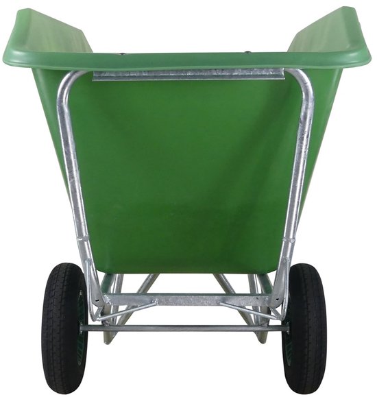 Vabor Fort - Kruiwagen - 500 L - 2 wielen - Icore velg - PU lekvrije banden - MDPE kuip van Vabor